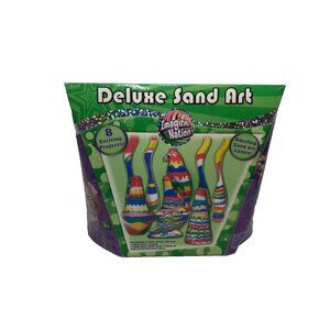 Imagine Nation Deluxe Sand Art Kit - Colored Sand & 8 Art Bottles